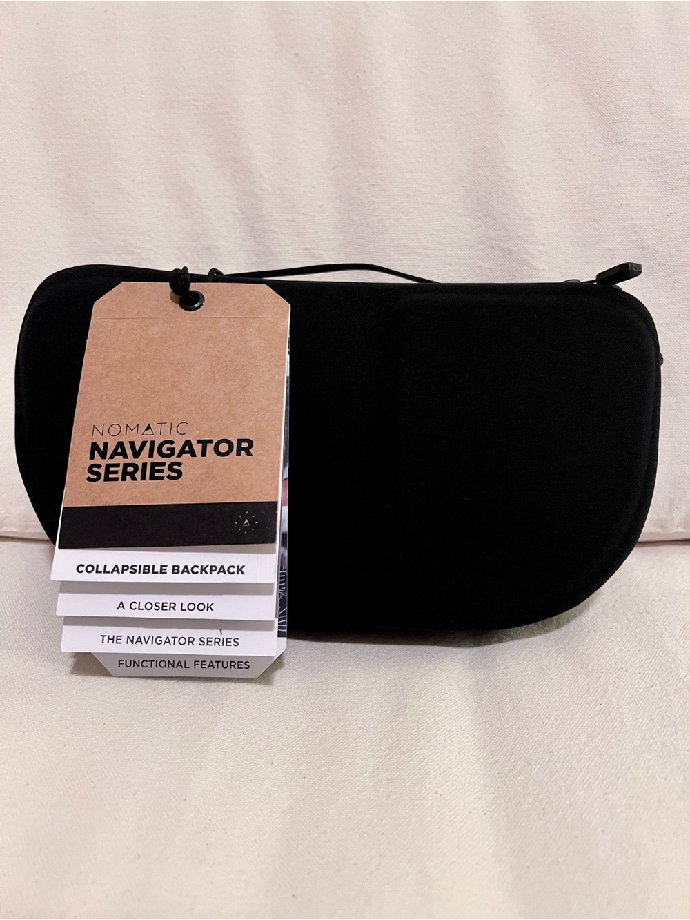 Nomatic Collapsible “Navigator” Pack 16L - Black Backpack Travel Everyday NWT - Picture 15 of 16